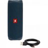 Caixa Multimídia Portátil Bluetooth Flip 5 Azul Jbl - 5