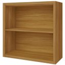 Ver imagem 2 de Armário Aéreo Modular Imperatriz 80 Cm com 2 Portas Basculantes - Freijó/off White - Nesher