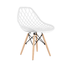 Cadeira Kaila Pp Branca - 1