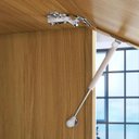 Ver imagem 3 de Armário Aéreo Modular Geladeira Imperatriz 80cm Porta Basculante - Freijó/off White - Nesher