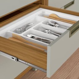 Balcão Modular Imperatriz 120cm com Porta Temperos e Separador de Talheres Freijó/off White Nesher - 4