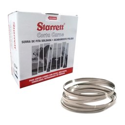 Lâmina/ folha de serra fita para açougue 2,55 metros - Starrett, caixa com 5 unidades - 1