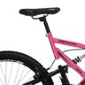 Bicicleta Colli Bike GPS 148 Aro 26 Dupla Suspensão 21 Marchas Freio V-Brake- Rosa - 3
