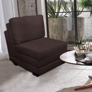 Poltrona Cama Reclinável Modelo Mova_MM que se Transforma em Sofá Cama Resistente e Confortável em S