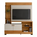 Ver imagem 2 de Home Decorativo Jatiuca Mdp/mdf Ripado Tv até 50 Polegadas Nature/off White G77 - Gran Belo