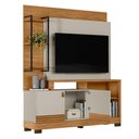 Ver imagem 5 de Home Decorativo Jatiuca Mdp/mdf Ripado Tv até 50 Polegadas Nature/off White G77 - Gran Belo