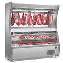 Ver imagem 1 de Balcão Frigorífico de Açougue Triplex GEVD-210 CZ Cinza Gelopar Iluminação em LED 2.10m Tendal