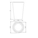 Ver imagem 2 de Vaso Linea Cônico 50 Japi