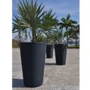 Ver imagem 2 de Vaso Decorativo de Polietileno Cônico Linea 98cmx65cm Japi