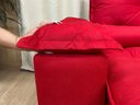 Ver imagem 4 de Sofá Retrátil e Reclinável 2,00m em Tecido Veludão C/ Pillow Nos Braços Athenas - Montagem Inclusa:v