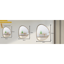 Ver imagem 6 de Espelho Orgânico com Borda em Madeira Natural P