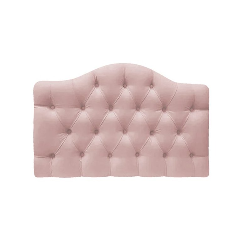 Cabeceira Suspensa Imperatriz 140 cm Casal Suede Rosê - ADJ Decor Cabeceira Suspensa Imperatriz 140 cm Casal Suede Rosê - ADJ Decor