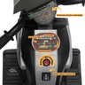 Mini Moto Esportiva Elétrica Infantil, 6v, 3km/h, Controle Remoto, Cinza, até 30kg - 4