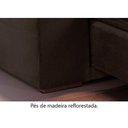 Ver imagem 3 de Sofá Retrátil E Reclinável Atenas 2,10m 3 Lugares Marrom