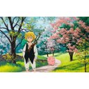 Ver imagem 2 de Kit 6 Quadros Animes 30x20 Mdf