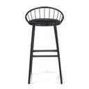 Ver imagem 4 de Banqueta Industrial Aço Preta – Gourmet, Varanda, Living – Banqueta Shell Kit 4