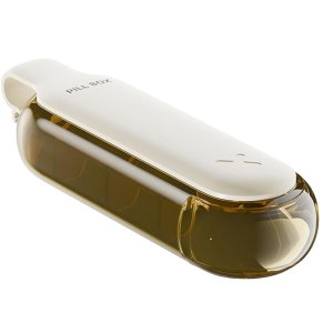 Porta Remedio Comprimido Capsula Estojo Compartimento Divisoria Bolsa Mala Viagem Portatil