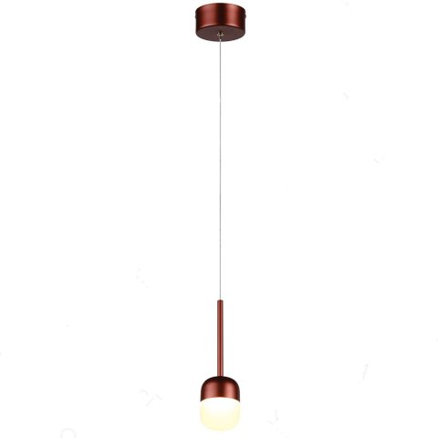 Pendente Marrom Cobre 8cm Led 6W 3000K Bivolt PARIS LUZ