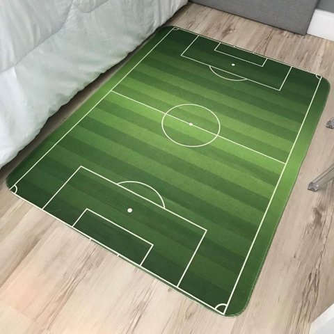 Tapete Infantil Atividades 95x130cm Futebol