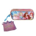 Ver imagem 1 de Estojo Escolar Princesas Mágicas com 2 Compartimentos