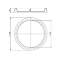 Ver imagem 2 de Prato Redondo para Vaso 30 4,5cm x 34cm Japi
