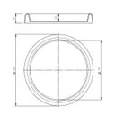Ver imagem 2 de Prato Redondo para Vaso 35 Japi