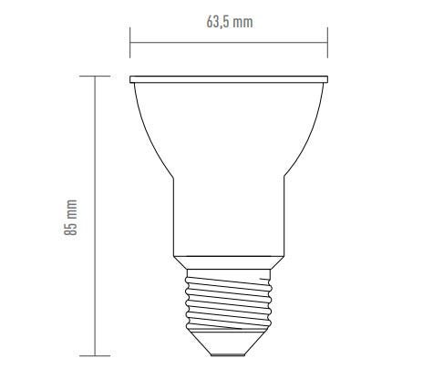 Lâmpada Led Ourolux 6W Superled Verde E27 Bivolt - 3