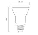Ver imagem 3 de Lâmpada Led Ourolux 6W Superled Verde E27 Bivolt
