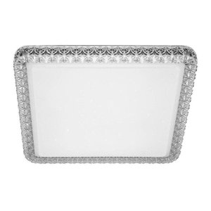 Plafon LED Blumenau Shine Liso Sobrepor 18W Quadrado 3000/4100/6500K Bivolt