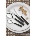 Ver imagem 3 de Conjunto 12 Colheres Mesa New Kolor Preto Talheres Tramontina em Aço Inox - 23163/400