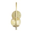 Ver imagem 4 de Arandela Parede ONLINE  DOURADO Globo de Vidro AMBAR - 4124-14-AM