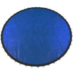 Cama Elástica 4,27M 4 Pés ChicoPlay Lona Azul Nacional Com Emenda - 2