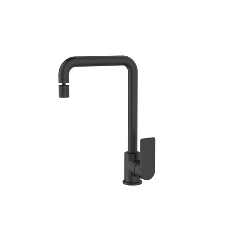 Torneira de Cozinha Monocomando Gourmet Black Matte Preto Wj-20820-319H