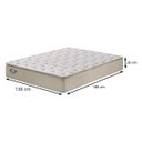 Ver imagem 2 de Colchão Casal Ecoflex de Molas Superlastic High Support In - 138x188