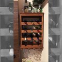 Ver imagem 4 de Adega de Parede para 12 Garrafas com Taceiro - Madeira de demolição