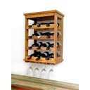 Ver imagem 2 de Adega de Parede para 12 Garrafas com Taceiro - Madeira de demolição