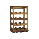 Ver imagem 1 de Adega de Parede para 12 Garrafas com Taceiro - Madeira de demolição