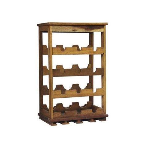 Adega de Parede para 12 Garrafas com Taceiro - Madeira de demolição