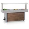 Carro Buffet Self Service Gmrf-190 10 Cubas 220V - Gelopar - 1