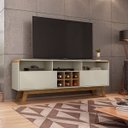 Ver imagem 1 de Rack Larimar para TV até 65 Polegadas Off White/Cinamomo Bechara