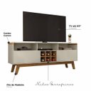 Ver imagem 3 de Rack Larimar para TV até 65 Polegadas Off White/Cinamomo Bechara
