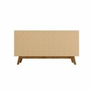 Ver imagem 4 de Aparador Buffet Future 4 Portas 1 Gaveta Off White/Cinamomo Bechara
