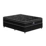 Cama Box Casal Gazin  de Molas Gazin Pérola Negra 138x188 - 1