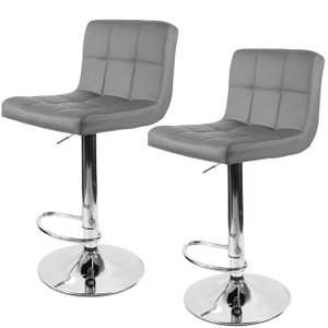 Kit 2 Banquetas Gomos para Cozinha em Material Sintético 3-35