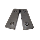 Ver imagem 6 de Kit 08 Porta Dupla Pivotante Giro de Vidro na Cor Bronze 1002