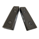 Ver imagem 4 de Kit 08 Porta Dupla Pivotante Giro de Vidro na Cor Bronze 1002