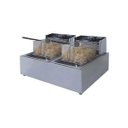 Ver imagem 2 de Fritadeira Elétrica 2 Cubas Aço Inox 10 Litros 220v 5000w
