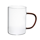 Ver imagem 1 de Dupla Caneca Vidro Boro Alça Âmbar 200 Ml Mimo Tc22130