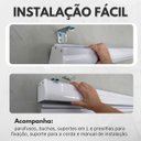 Ver imagem 4 de Persiana Rolo Double Vision Zebra 180larg X 220alt Linho com Bando - Sala/ Escritório/quarto/sacada