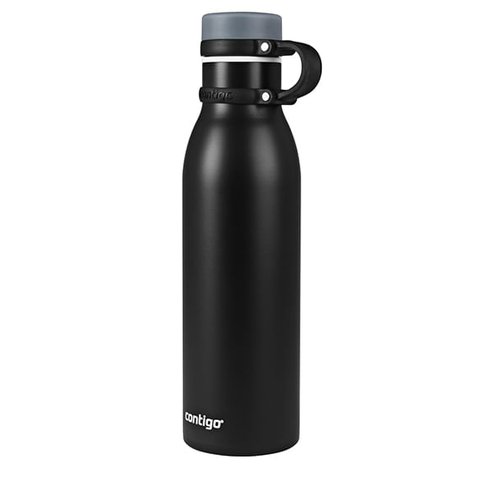 Garrafa Térmica Inox Parede Dupla Matterhorn 591ml Preto Contigo Garrafa Térmica Inox Parede